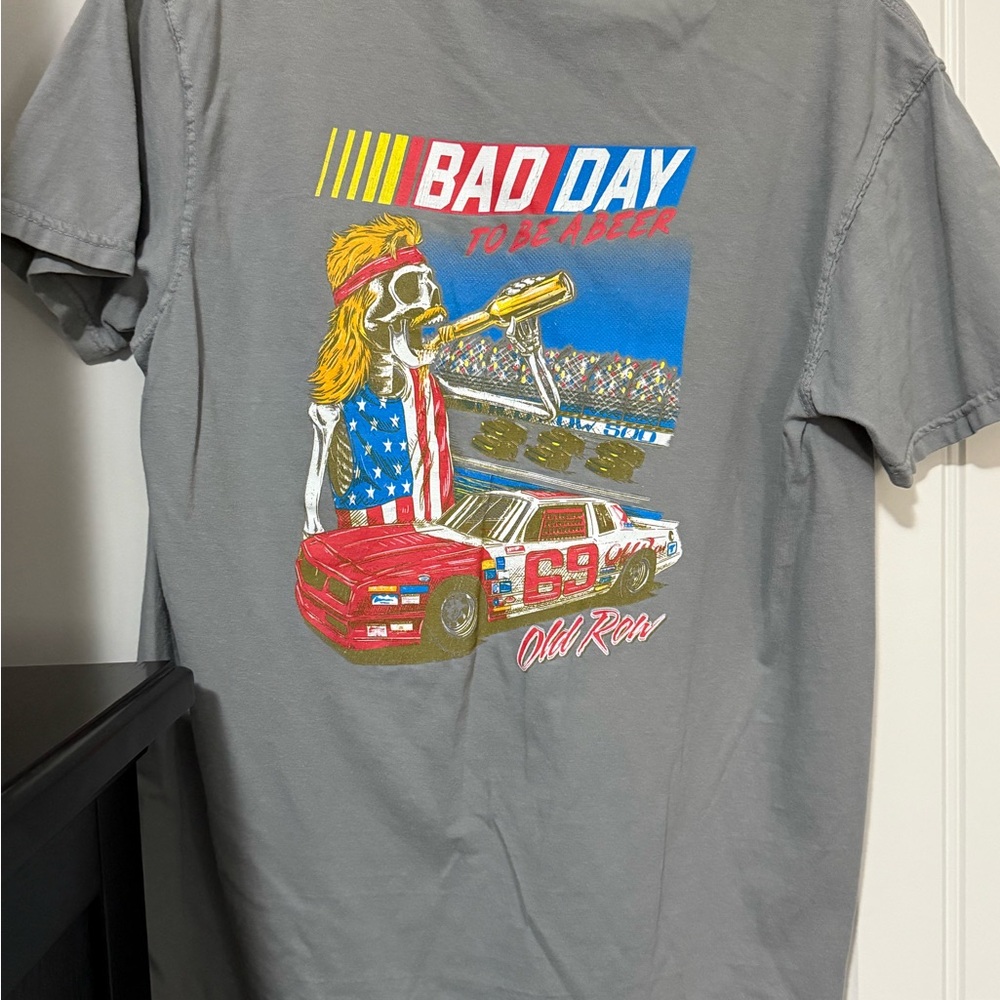 Old row gray T-shirt. Size medium. Comfort colors.